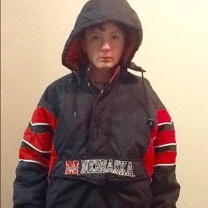 Starter Nebraska Huskers Windbreaker